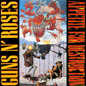 Guns N' Roses / Appetite For Destruction (レイプジャケ ver 