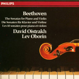 ベートーヴェン ヴァイオリン・ソナタ全集　オイストラフ 日PHILIPS 4CD ベートーヴェン ヴァイオリンソナタ全集 オイストラフ・オボーリン4枚